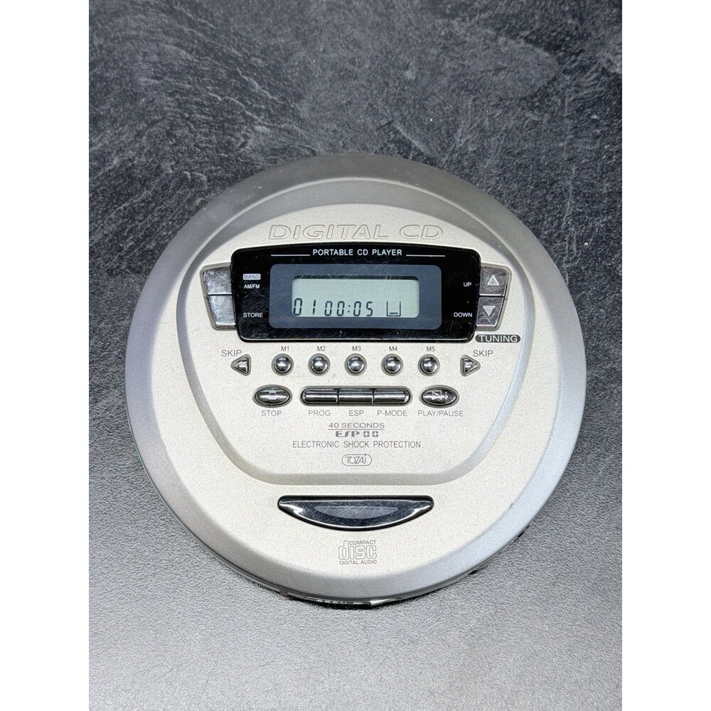 Tozai CD Player & Radio ATC-84 Programable Compact Disc Player